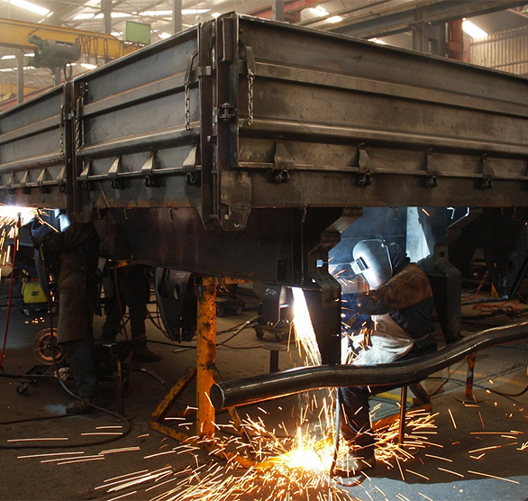 Custom trailer fabrication