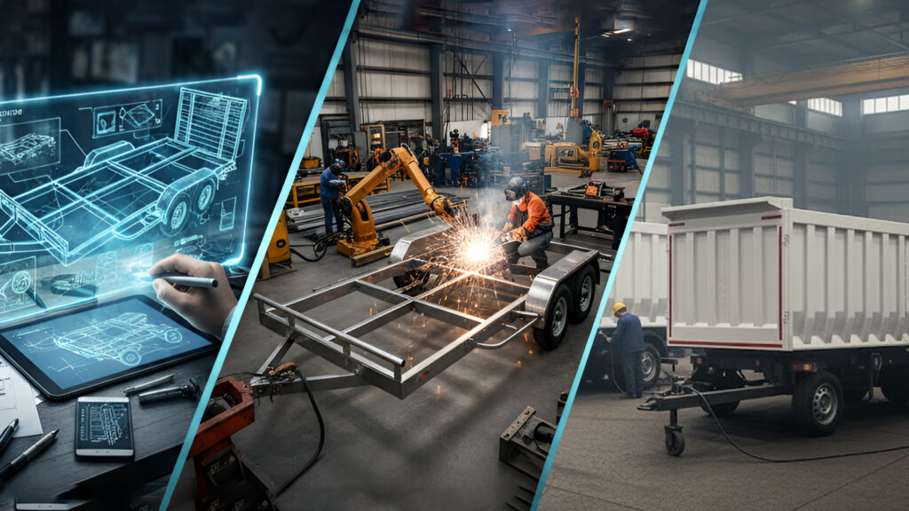 From Concept to Completion: The Trailer Fabrication Process Explained