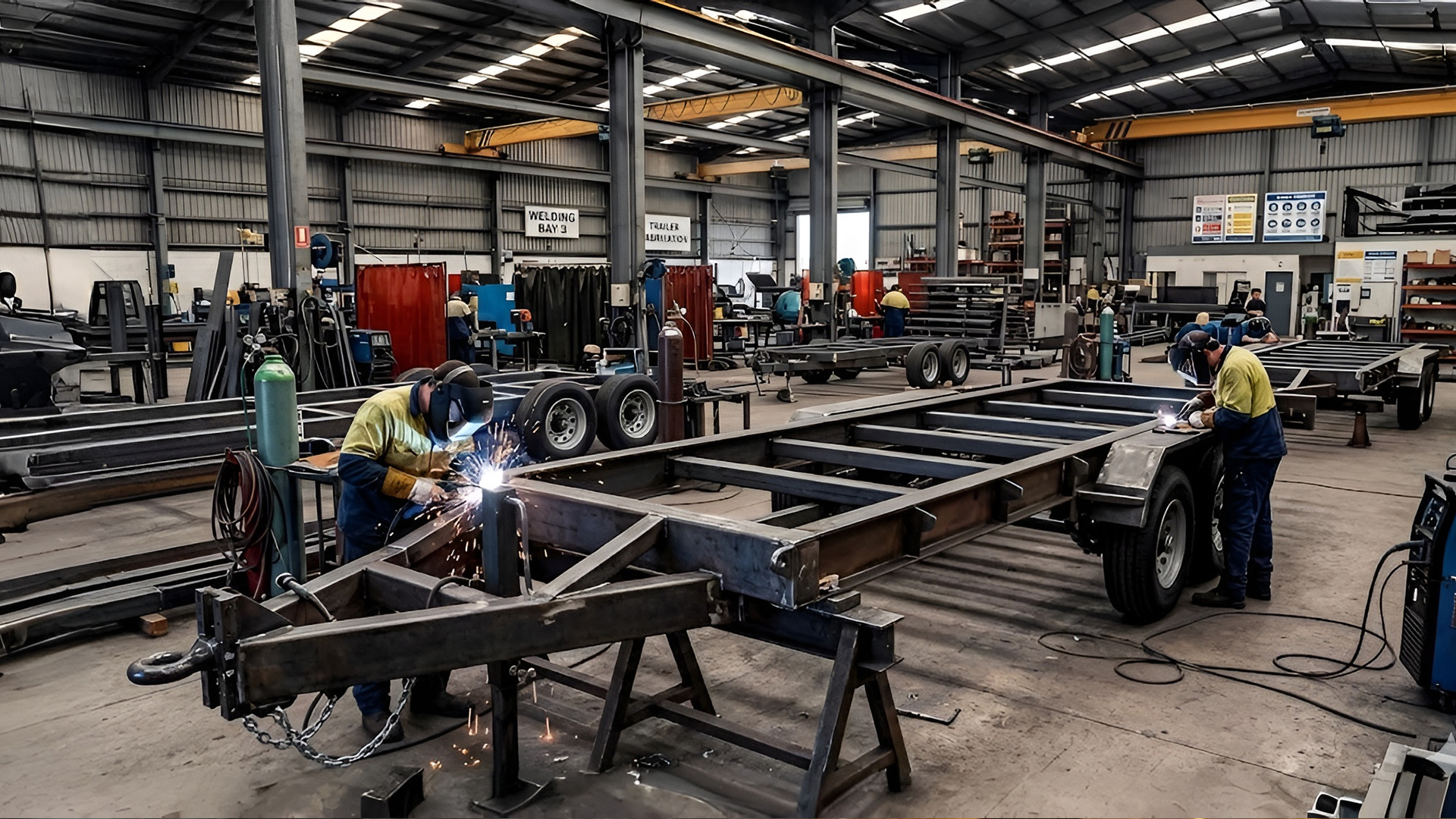 INDUSTRIAL TRAILER FABRICATION