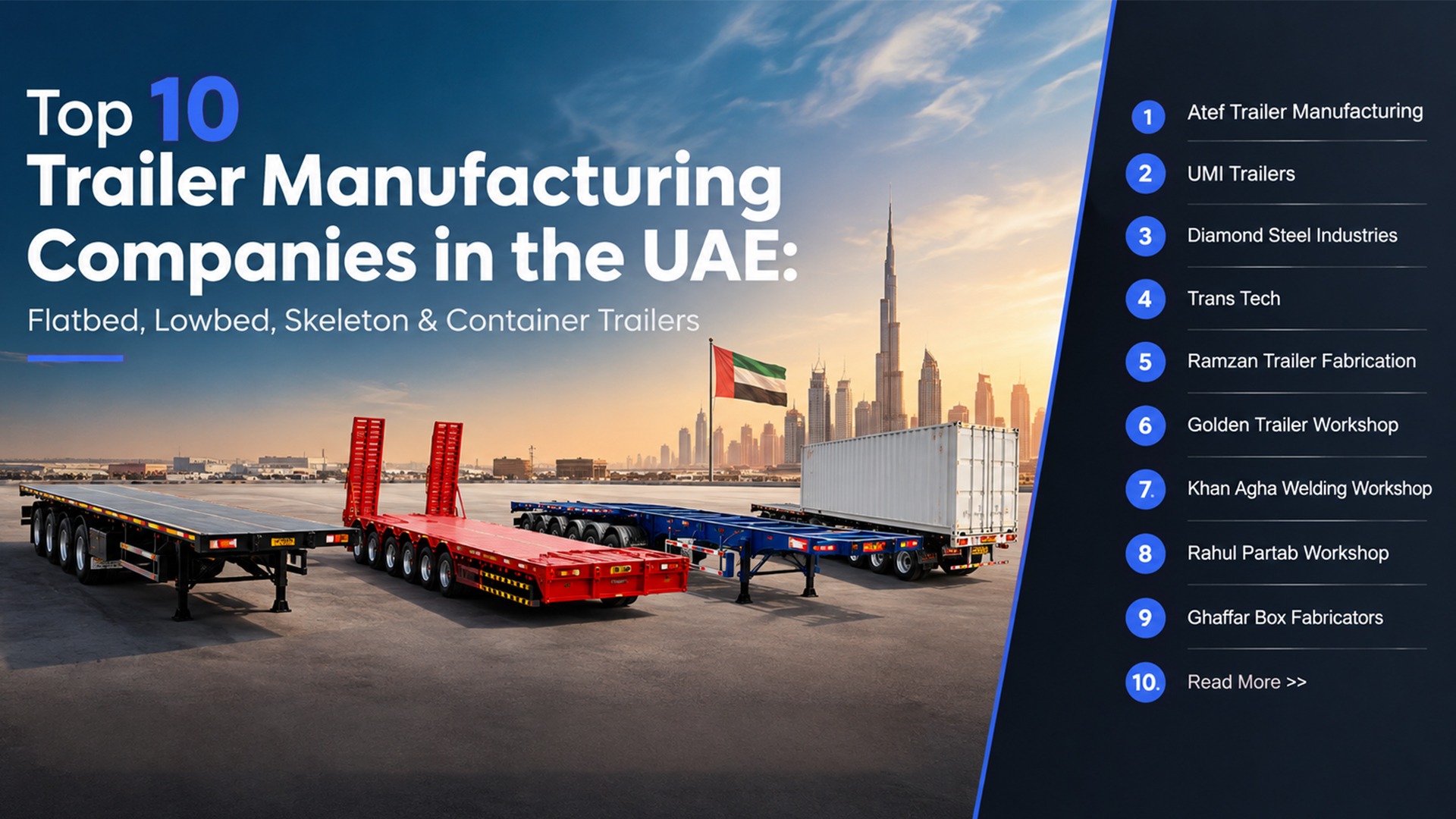 top 10 trailer manufacturing companies 2